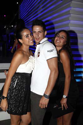 Massari,Mia and belly @ White Part 1